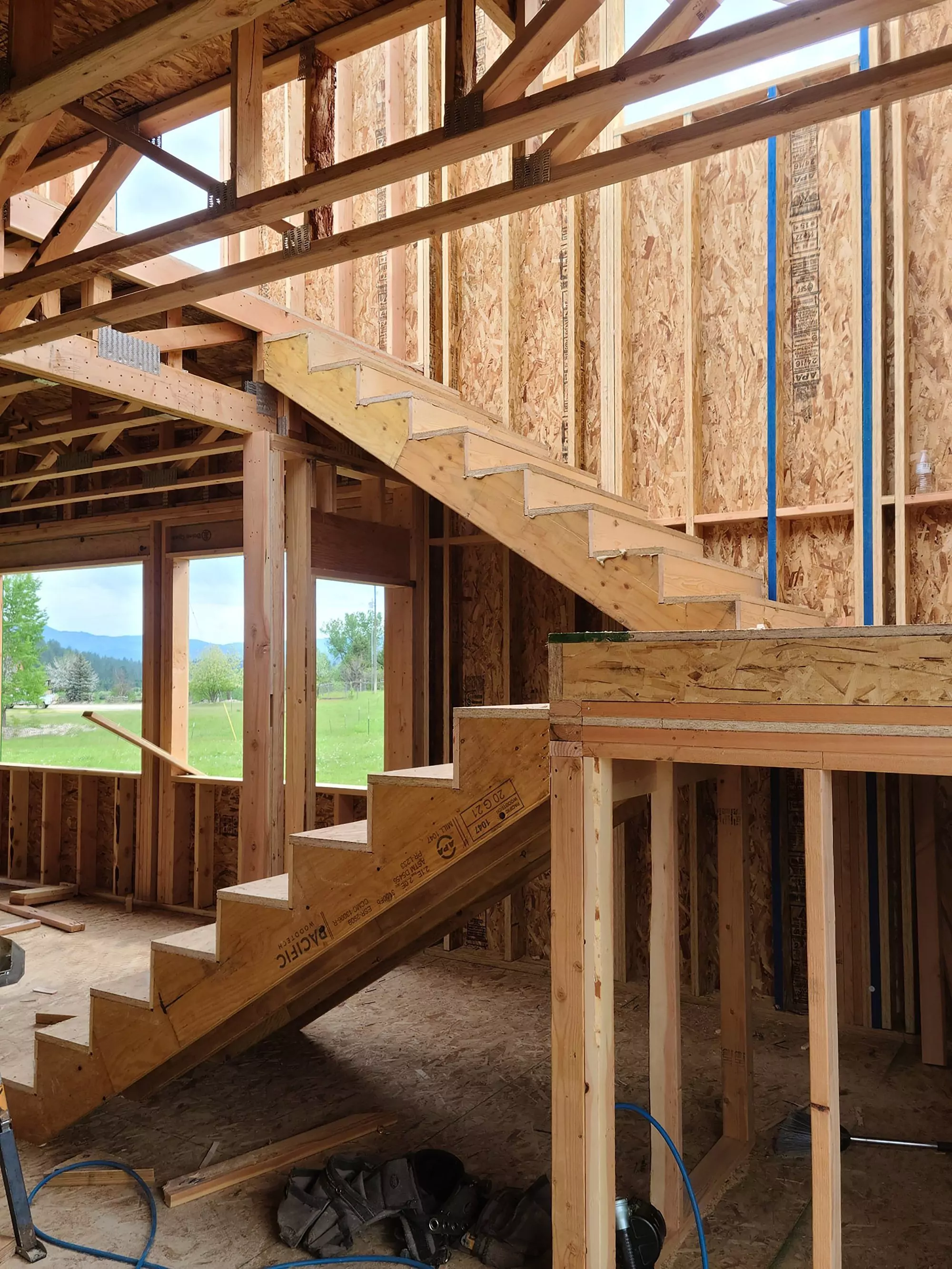 Framing Stair Case