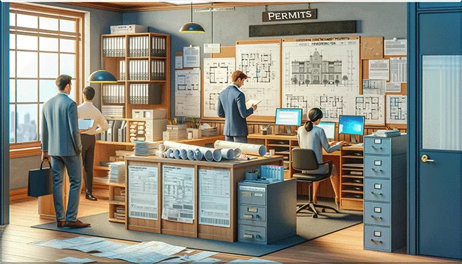Coats Construction Concepts goes to the permit office
