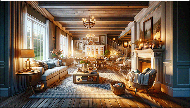 A living room