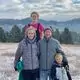 Nick Mitchell and his family