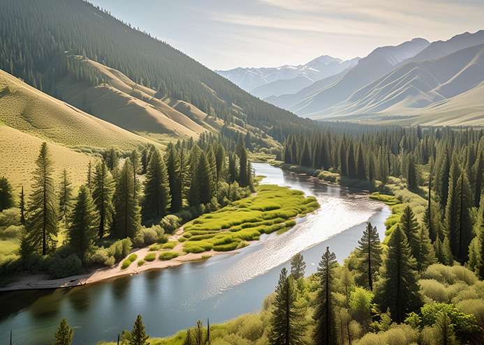 A river in Idaho